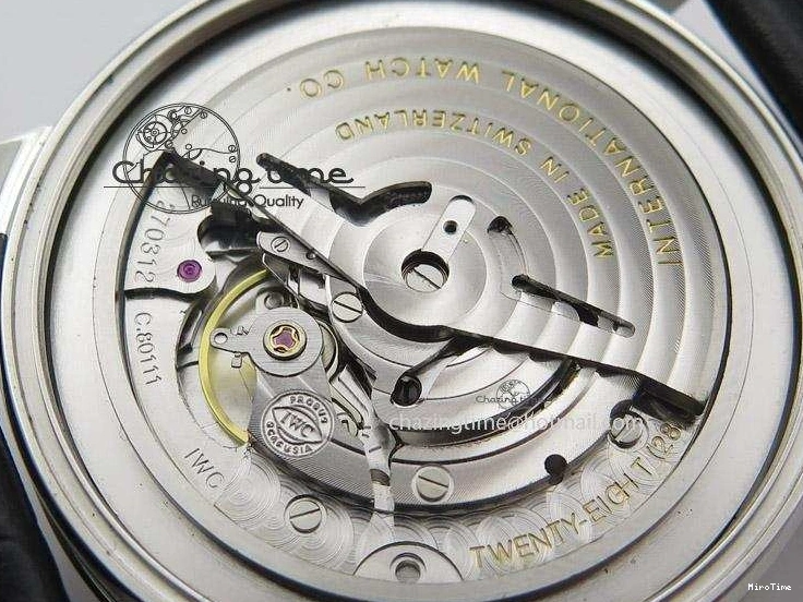 MIROTIME 0303 Affordable Ingeniuer St.Laurens SS Brown Dial MK 1:1 Best Edition On Black Leather Strap A 7365